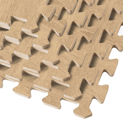 Forest Floor 3/8" Thick Foam Floor Tiles 100 Square Feet