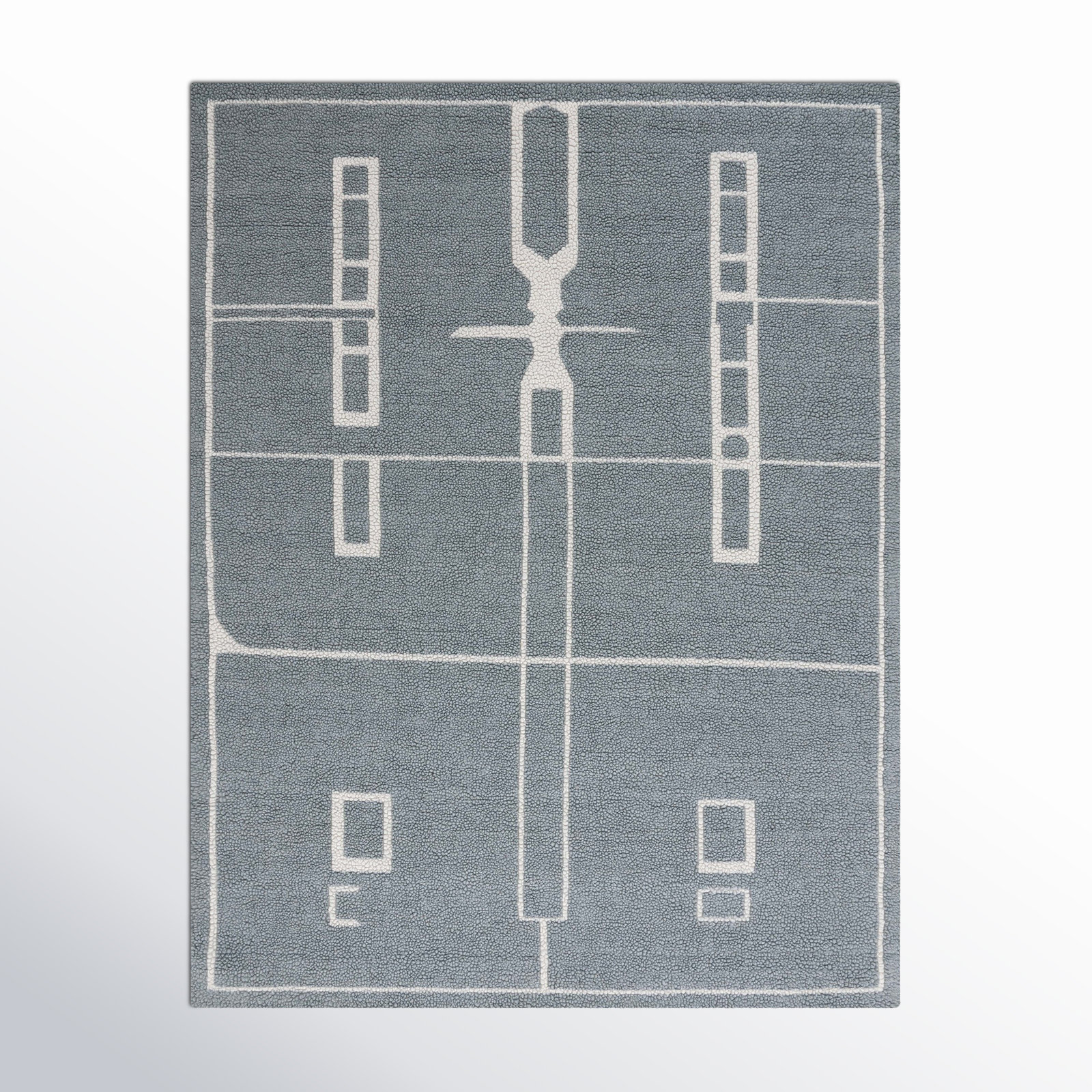 Murcia Handmade Wool Rug, Rectangle 8' x 10'