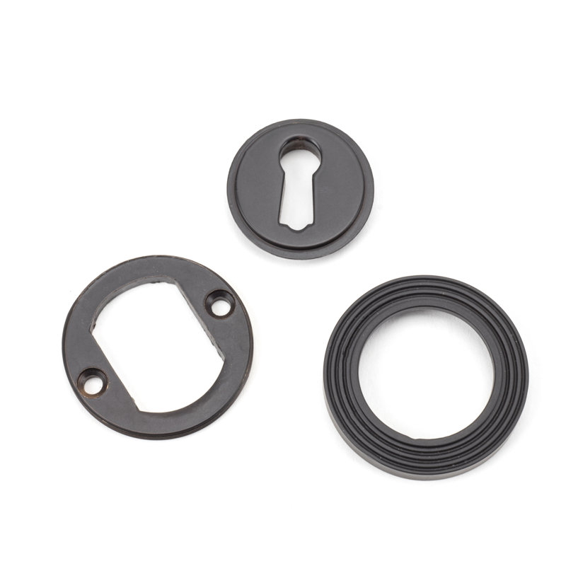Escutcheon Door Accessory, Aged Bronze