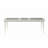Maverick Platinum Finish Dining Table