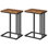 Ensemble de C-table en bois et métal Keasha 
