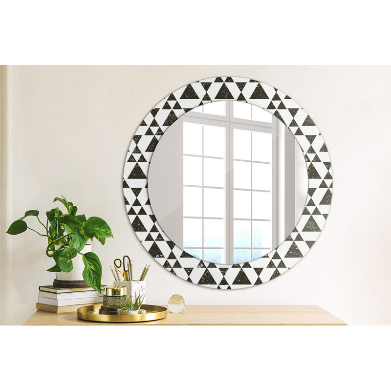 Huldar Glass Flat Wall Mirror