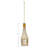 6.125'' Glass Hanging Figurine Ornament