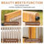 MIMO Outdoor Single Solid Wood Dining Chair