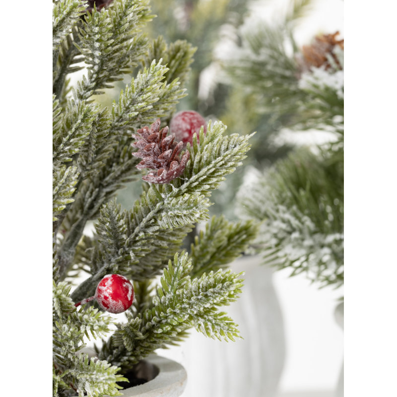 Arbre de Noël pin vert Cachemire Lhea