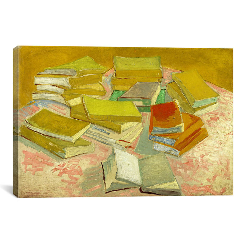 « velours of french romans » par vincent van gogh, reproduction d’art sur toile, H 18 po x l 26 po x P 1,5 po