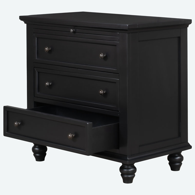 Commode décorative, Noir