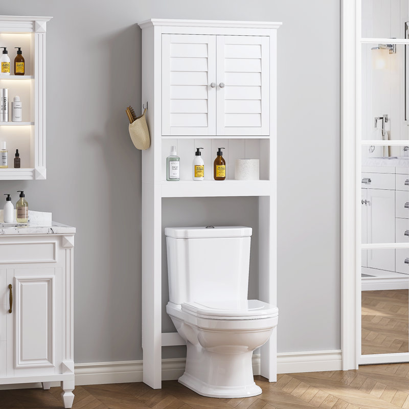 25.3X9.1X66.54 Over The Toilet Storage Cabinet