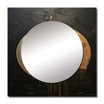 Hokuto - Moon Square Mirror For Wall Art Decor