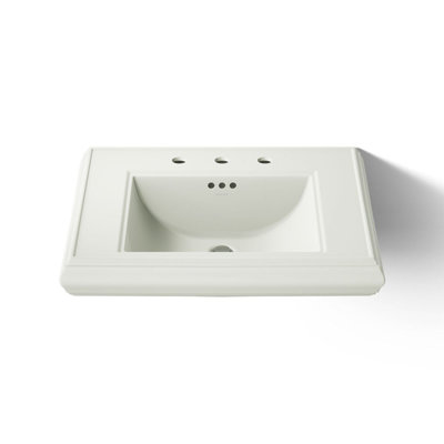 Memoirs® Rectangular Pedestal Bathroom Sink with Overflow