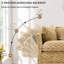 Chaise longue en fausse fourrure d'intérieur avec dossier réglable, canapé-lit simple 59 pouces avec 3 coussins lombaires, chaise longue surdimensionnée rembourrée pour le salon, la chambre à coucher, le bureau-1019716596