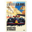 Affiches de Formule 1 de Monaco Race avec impression acrylique rétro par Notoriart, prêt à accrocher, 10 x 15