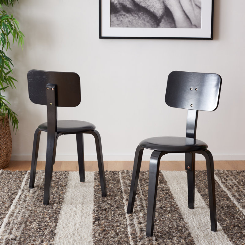 Chaise empilable, Noir