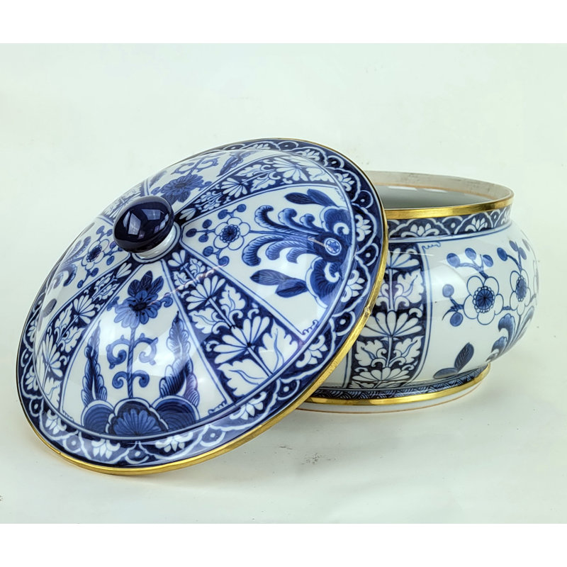 World Menagerie Manzanita Round Ceramic 2 Piece Casserole Bakeware Set