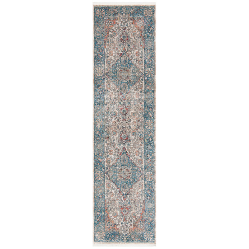 Rumsey Performance Oriental Rug, Runner 2'2" x 10'