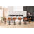 Adjustable Height Counter Stool with Iron Frame-88528169