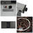 Rectangle Aluminum Alloy Fire Pit Table with Extendable Design, 50,000 BTU