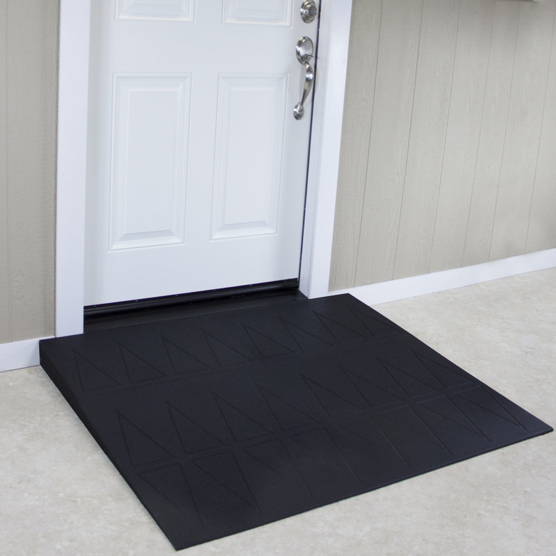 Rampe de seuil H 3,5 po SafeResidentiel, H 3,5 po x l 38,5 po x L 48 po