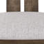 Chaise rembourrée en tissu 2 pièces