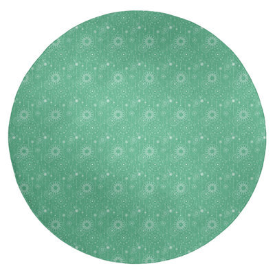 Chenille Geometric Indoor Rug