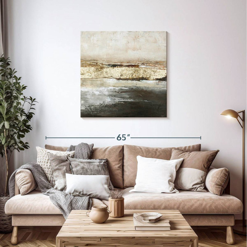 Low Limit Gold, 36" H x 36" W