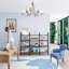 Bibliothèque étagère en métal H 56,69 po x l 70,9 po Ashlyn-1737143678