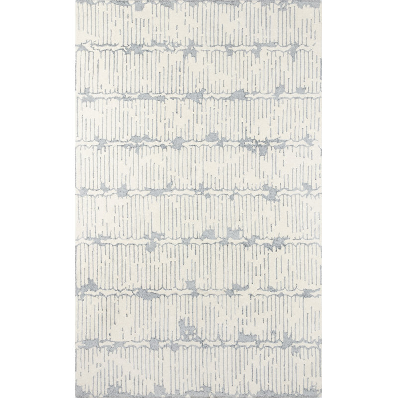 Tapis gris / crème Adelgund, Rectangle 2 pi x 3 pi