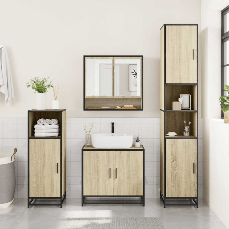 Bathroom Furniture Suite, Sonoma Oak