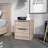 Washington Nightstand, Two Large Drawers-1959326090