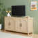 Eilisha Modern Reeded Sideboard with Arched Doors