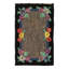 Antique American hooked rug 2'7''x 4'2''