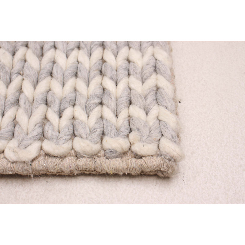 Cadmore Wool Chevron Indoor Rug, Runner 2'3" x 7'6"