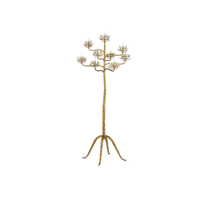 Marjorie Skouras Agave Americana Candelabra Floor Lamp