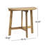 Table bistro pliante d'extérieur en bois d'acacia