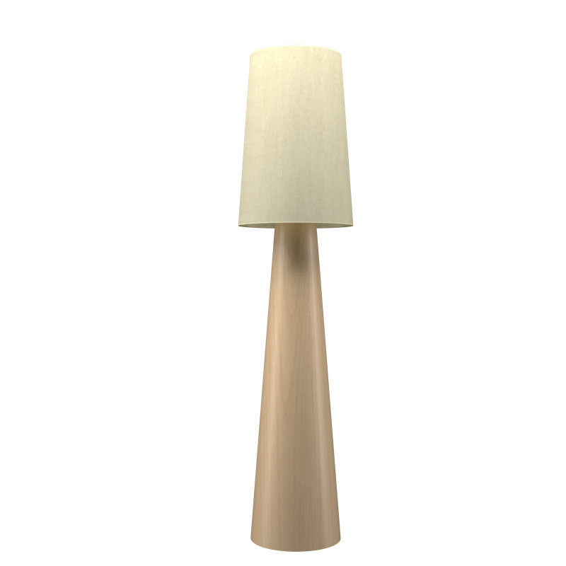 Cônica Floor Lamp, Maple