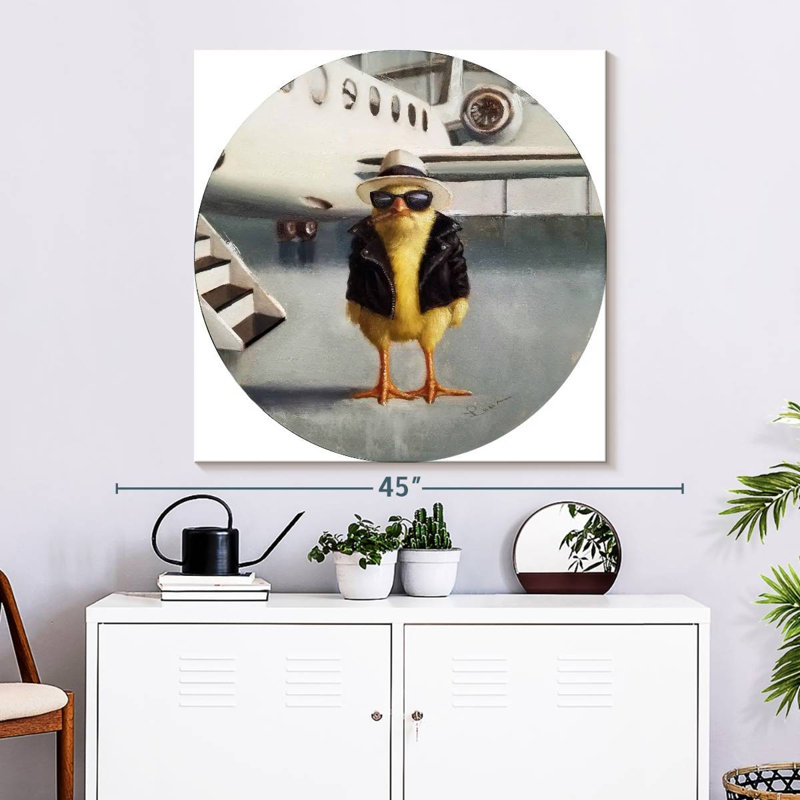Ketti Vic, 33" H x 33" W