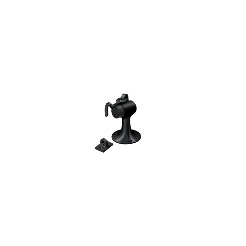 Door Stop, Painted Black