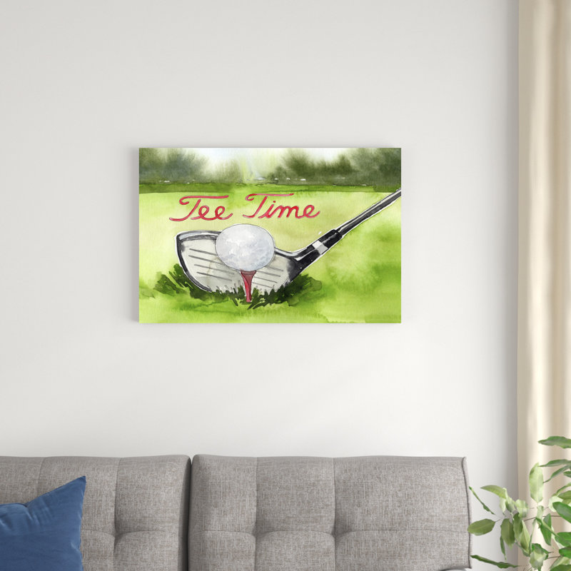 Tee Off Time III, H 20 po x l 30 po