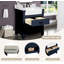 Meuble-lavabo simple 30 po avec comptoir en marbre naturel de Carrare de qualité supérieure, lavabo et dosseret Dilkhush, pré-assemblé-534705945-534705946