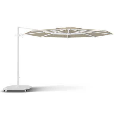 115 x 115 Octagonal Cantilever Sunbrella Umbrella