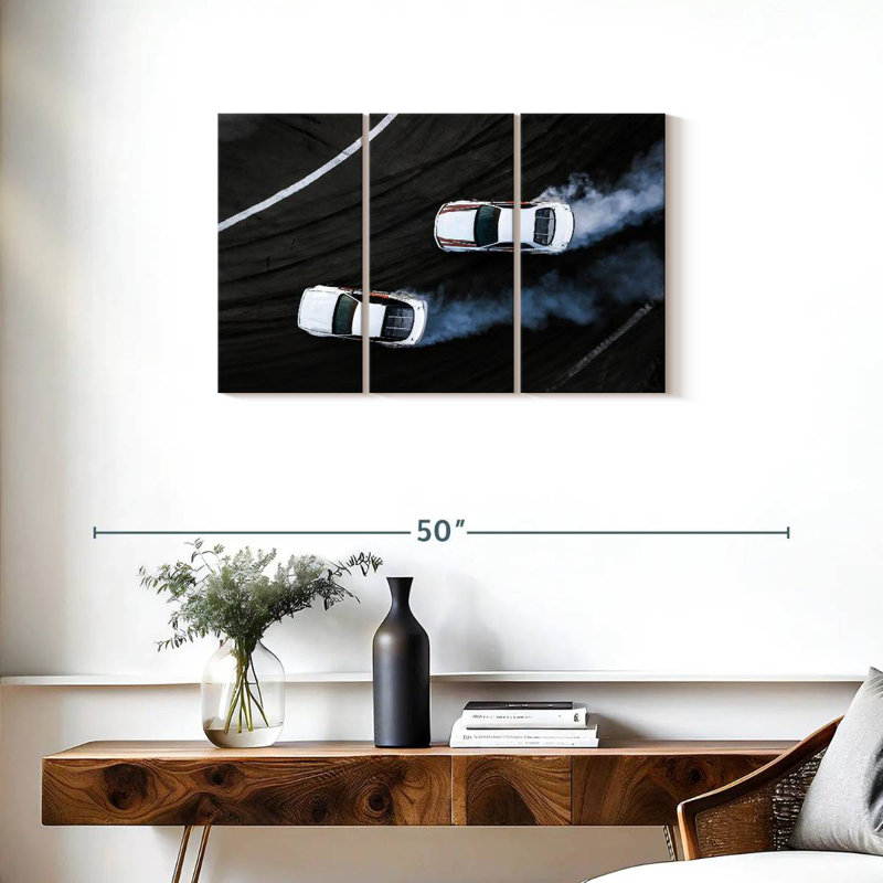 Drag Racing, 20" H x 33" W