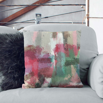 Abstract Square Cushion
