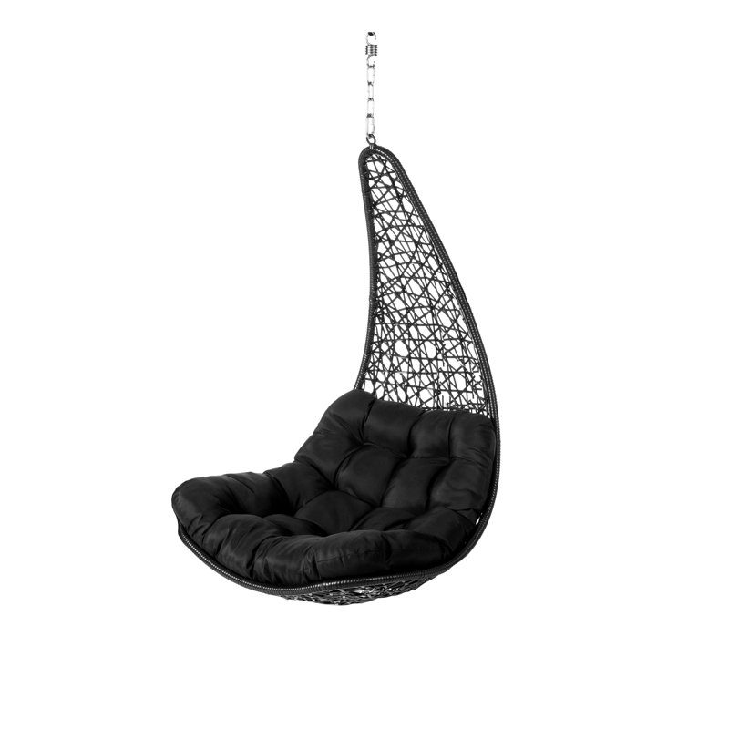 Lucien Hanging Chair, Black