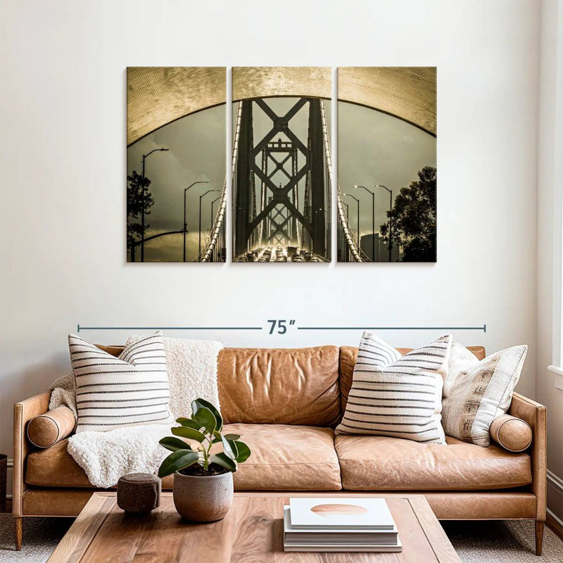 Lilie Bridge Traffic, 36" H x 57" W