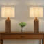 Lampe de table 22 po Traditional Natural Farmhouse