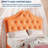 Bed Frame with LED Lights, Upholstered Platform Bed with Storage Drawer, Crystal Tufted Headboard for Kids, Teens, Noise-Free Slats & Easy Assembly-1400025498