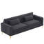 Canapé 85,8 po en velours 3 places-1042448538