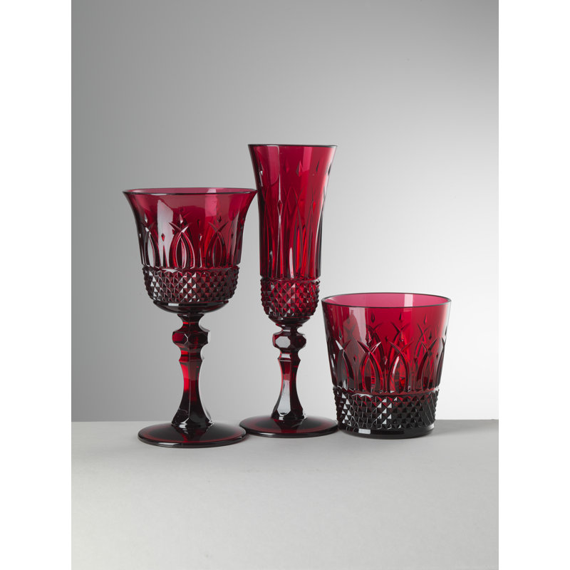 Italia 12oz. Acrylic Drinking Glass Set