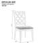 2 pièces, chaises rembourrées de style Mid-Century, chêne foncé, structure en bois massif-195994538