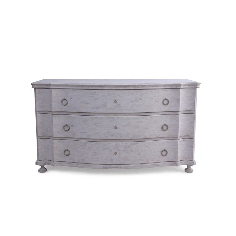 Maree 3 - Drawer Solid Wood Dresser